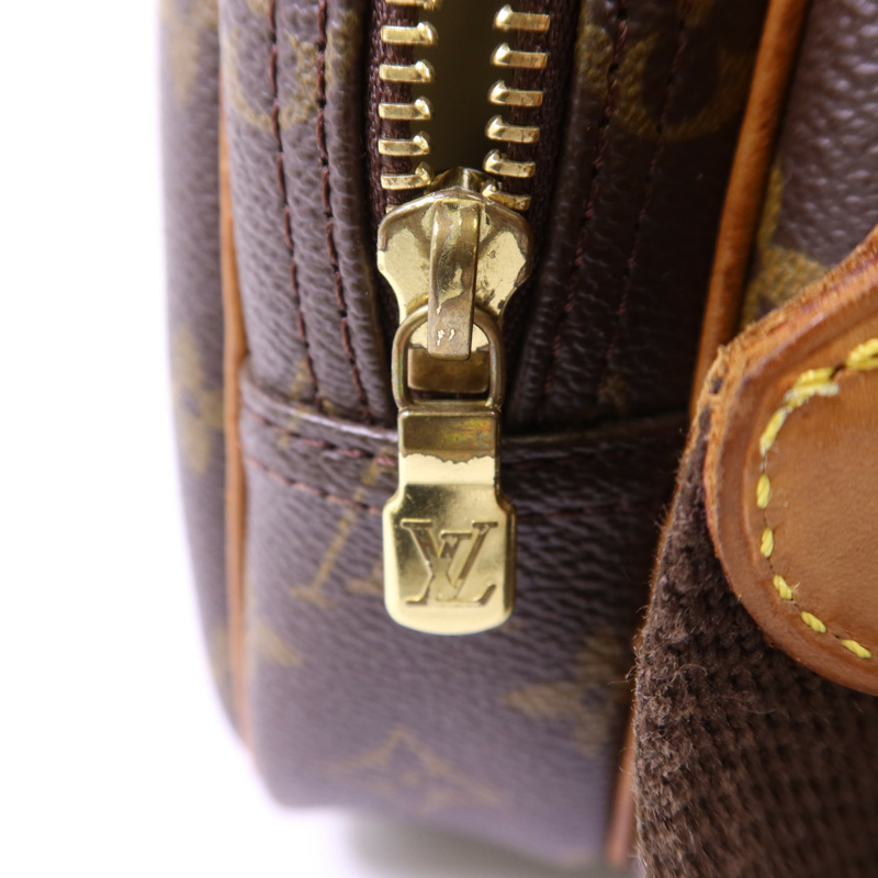 LOUIS VUITTON Monogram Reporter PM金扣肩背袋-8