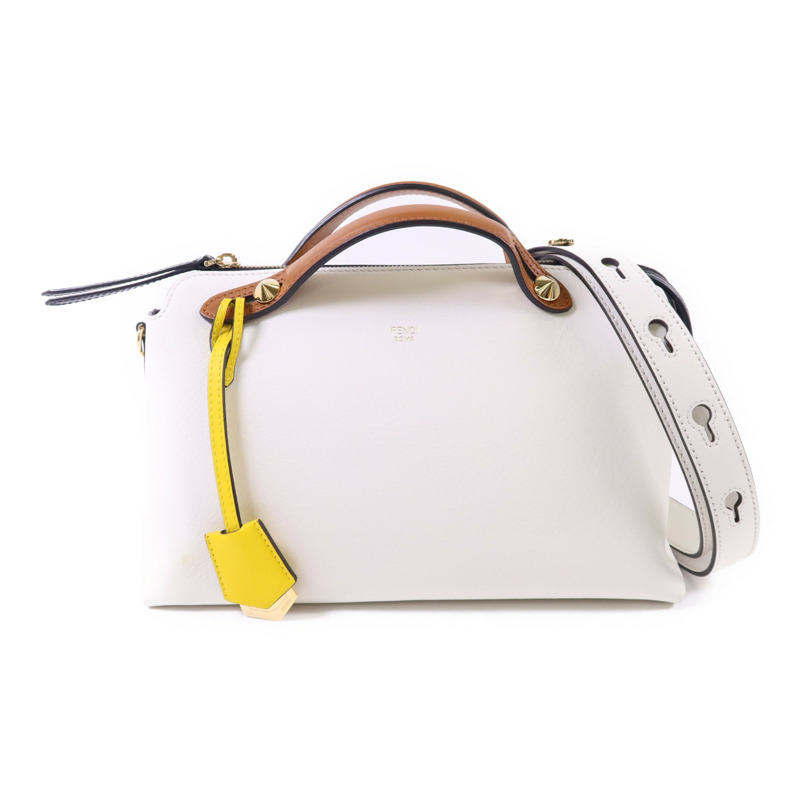 FENDI 牛皮皮革By The Way金扣手挽肩背兩用袋-0