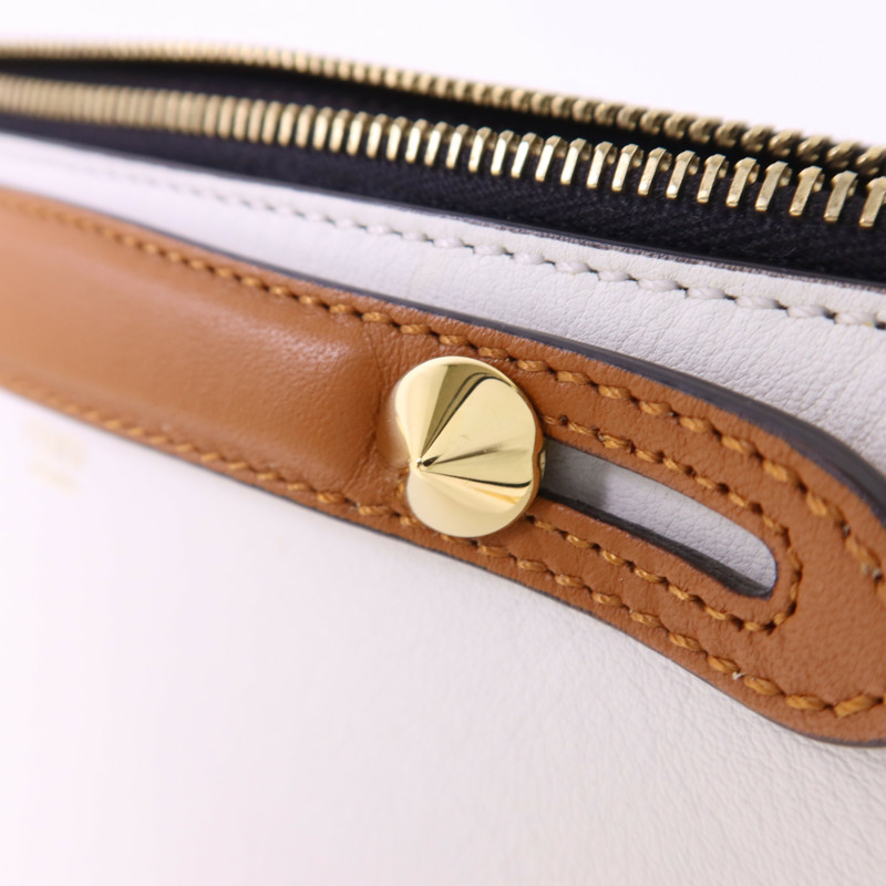 FENDI 牛皮皮革By The Way金扣手挽肩背兩用袋-10