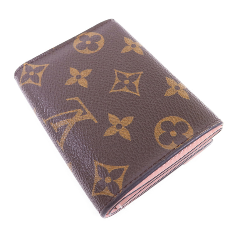 LOUIS VUITTON Monogram Celeste Trifold Wallet金扣錢包-3