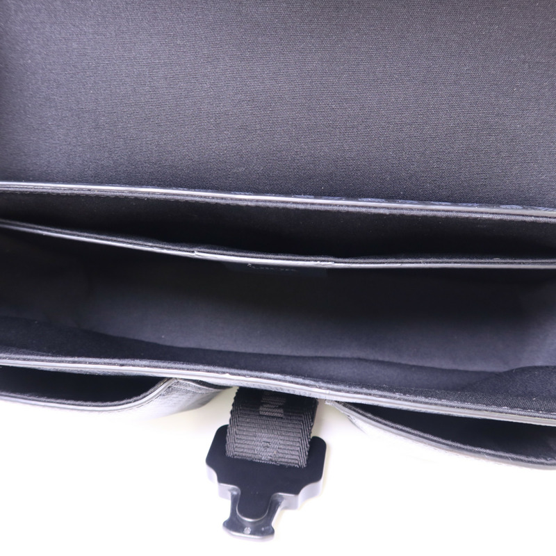 Dior 塗層帆布Hit The Road銀扣肩背袋-6