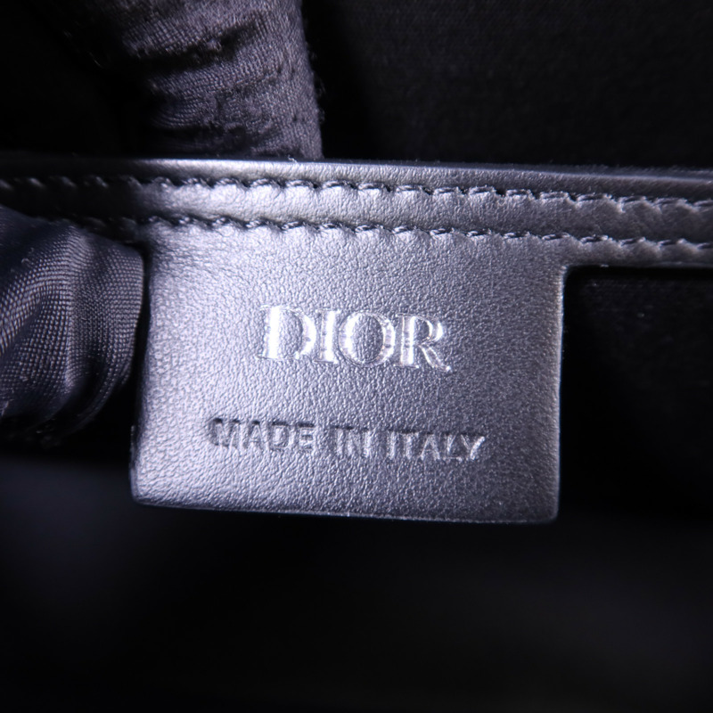 Dior 塗層帆布Hit The Road銀扣肩背袋-7