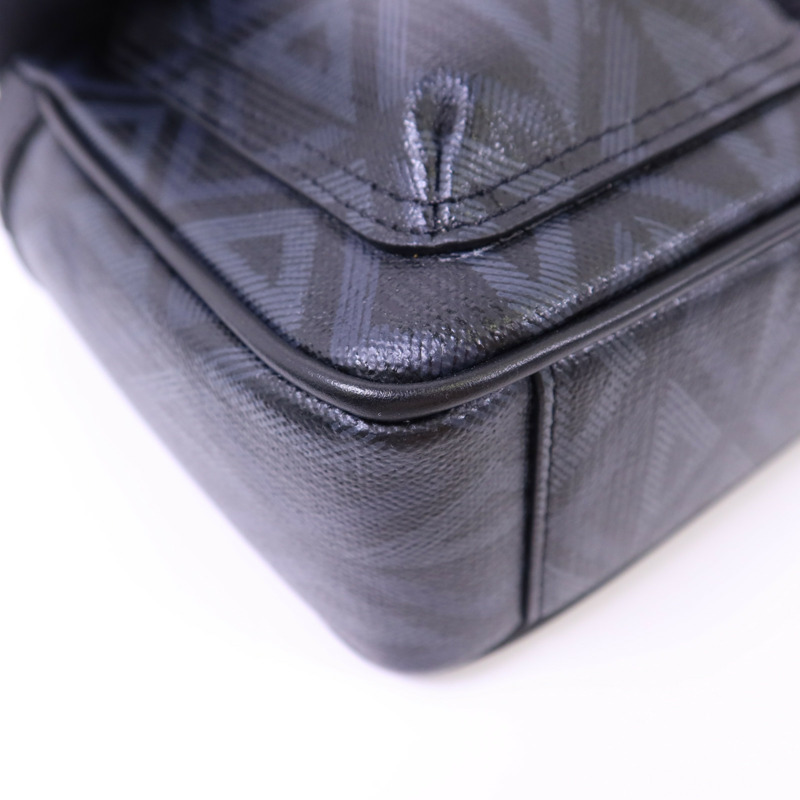 Dior 塗層帆布Hit The Road銀扣肩背袋-12