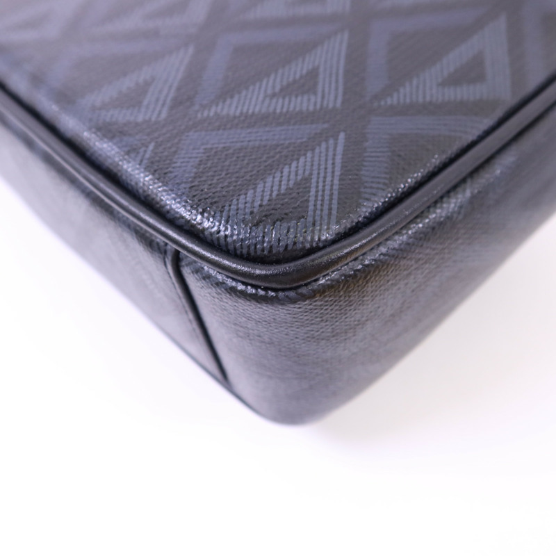 Dior 塗層帆布Hit The Road銀扣肩背袋-13