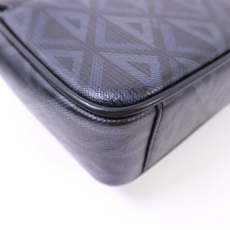 Dior 塗層帆布Hit The Road銀扣肩背袋-14