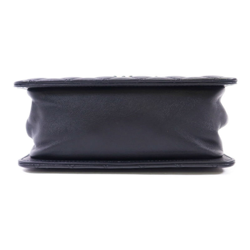 CHANEL 牛皮皮革Chain Shoulder Bag金扣鏈帶肩背袋-3