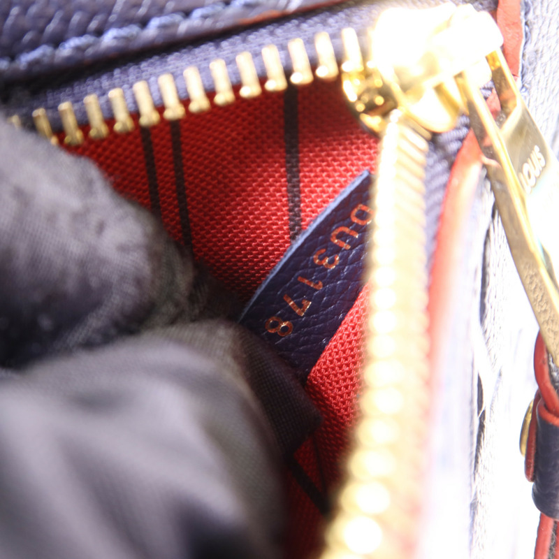 LOUIS VUITTON Monogram Empreinte Pochette Metis金扣手挽肩背兩用袋-9