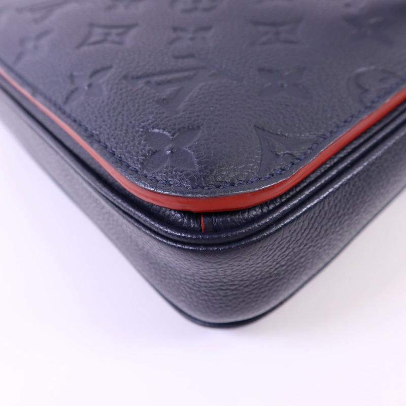 LOUIS VUITTON Monogram Empreinte Pochette Metis金扣手挽肩背兩用袋-13