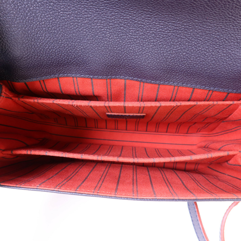 LOUIS VUITTON Monogram Empreinte Pochette Metis金扣手挽肩背兩用袋-17