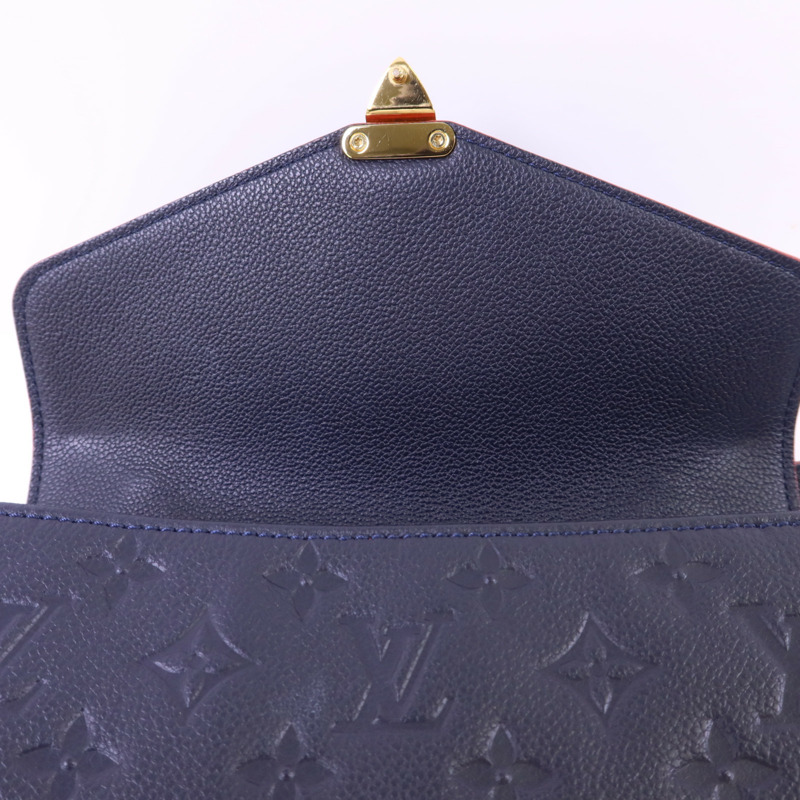 LOUIS VUITTON Monogram Empreinte Pochette Metis金扣手挽肩背兩用袋-18