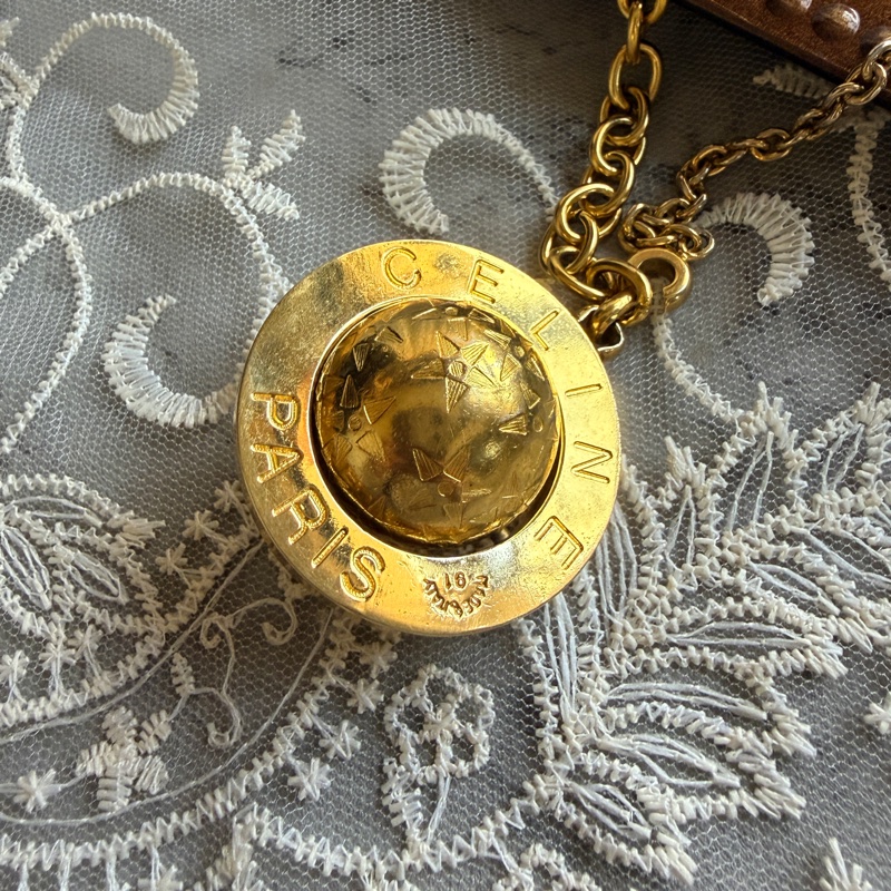 Celine 星球吊飾 包包掛飾 長項鏈 毛衣鏈-5