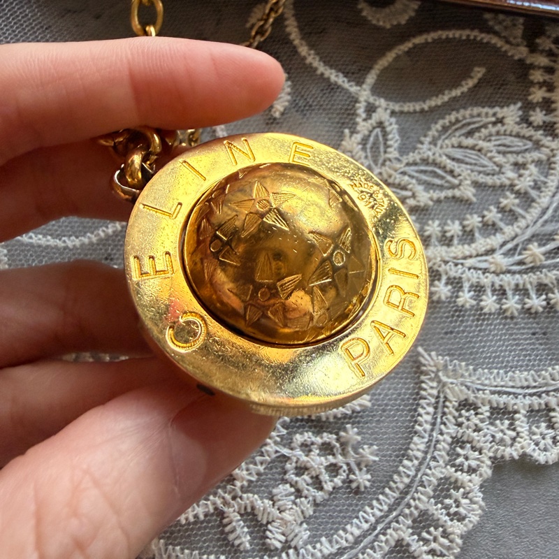 Celine 星球吊飾 包包掛飾 長項鏈 毛衣鏈-7