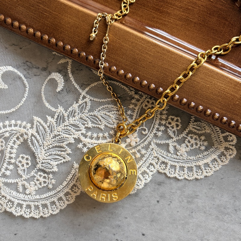 Celine 星球吊飾 包包掛飾 長項鏈 毛衣鏈-8