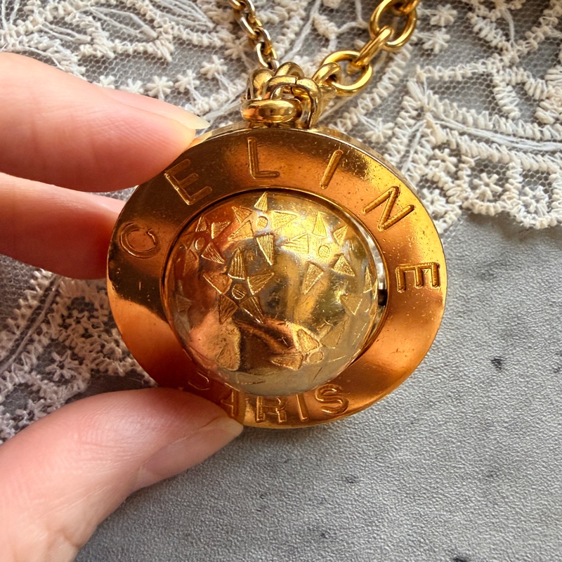 Celine 星球吊飾 包包掛飾 長項鏈 毛衣鏈-10