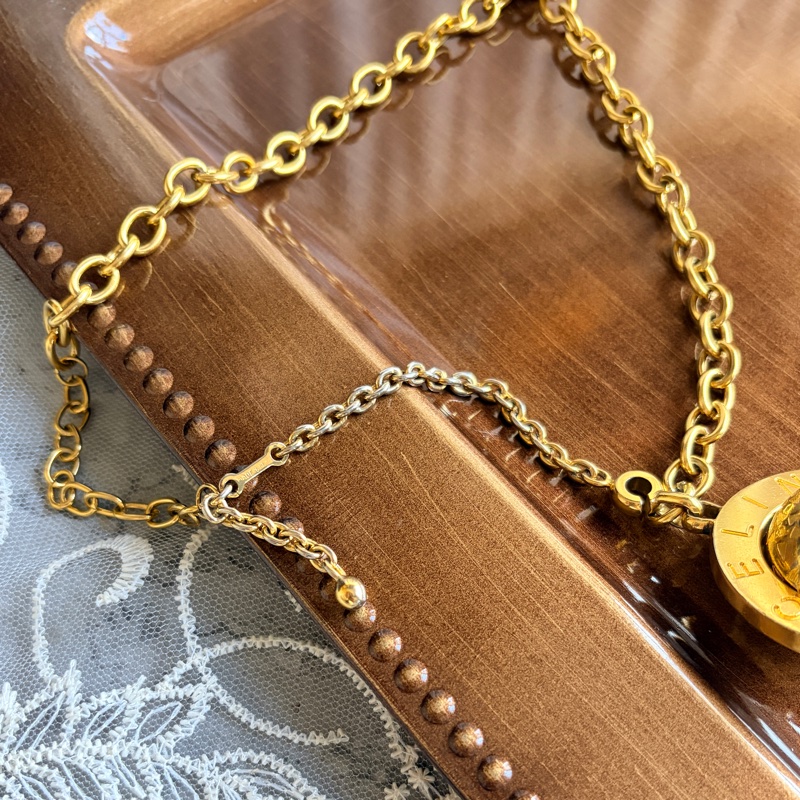 Celine 星球吊飾 包包掛飾 長項鏈 毛衣鏈-11