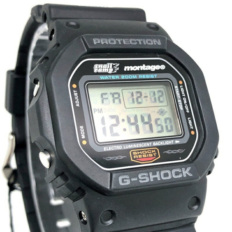 卡西歐 G-SHOCK 手錶 DW-5600VTSR-1T 蝸牛坡 Montage 三重聯名款，2001 年在 Mikunigaoka 專賣-3