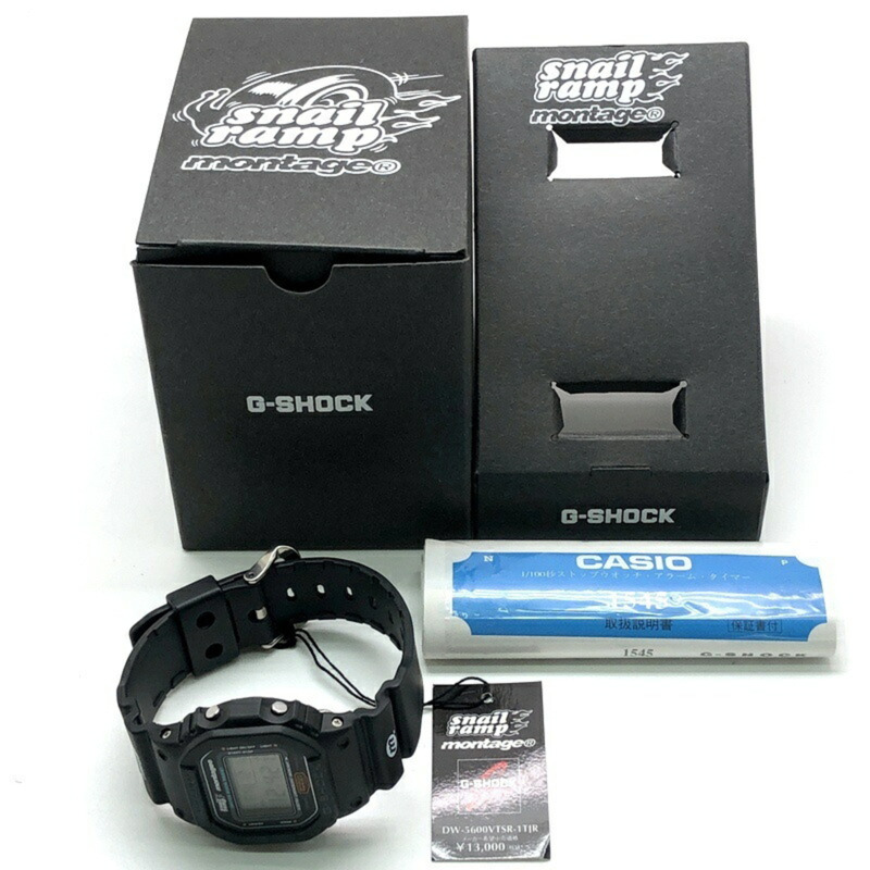 卡西歐 G-SHOCK 手錶 DW-5600VTSR-1T 蝸牛坡 Montage 三重聯名款，2001 年在 Mikunigaoka 專賣-9