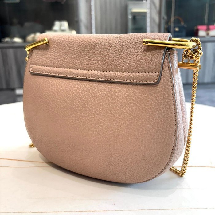 *SHIHNA名牌精品* CHLOE DREW 單肩迷你包(淡粉色)-5