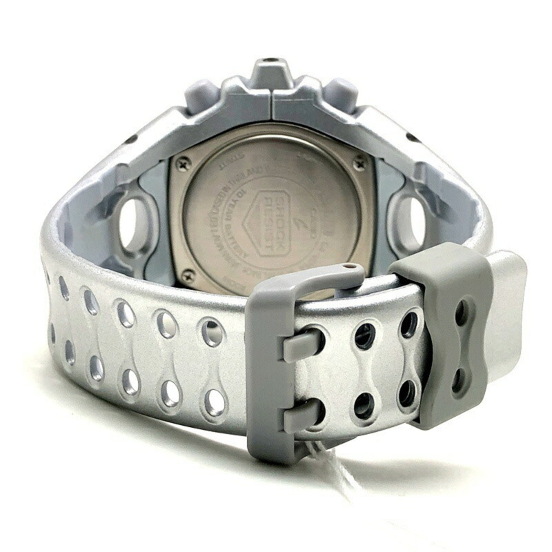 卡西歐 G-SHOCK 手錶 GA-V01A-8A，10 年電池壽命，有機設計，銀色，GA-V01 系列，2025 年 4 月發售，三國丘店有售。-5