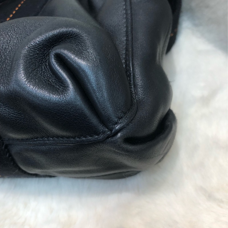 Hermes 2way 橙色線牛皮Tote XB334-10