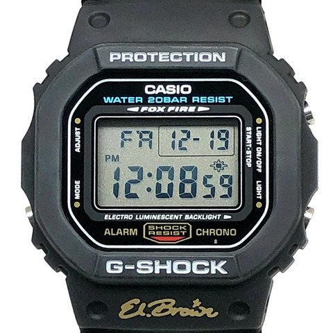 卡西歐 G-SHOCK 手錶 DW-5600E EL.Brown THA GOLDEN ERA 黃金時代聯名款 Speed 於 2006 年 12 月在 Mikunigaoka 商店發售