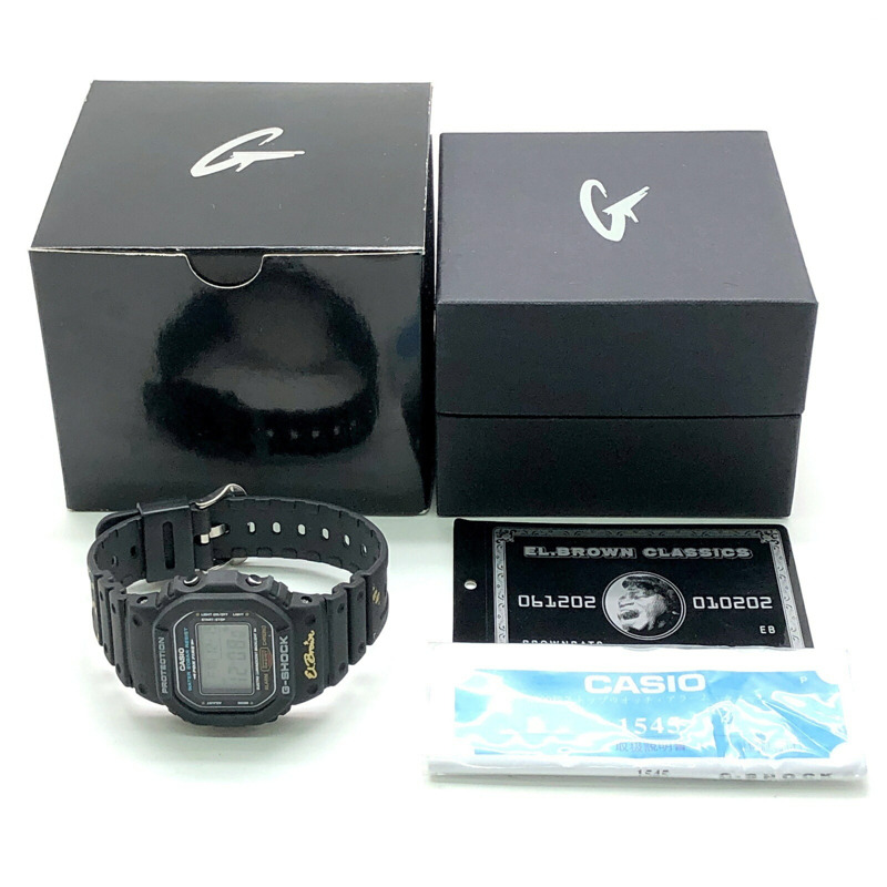 卡西歐 G-SHOCK 手錶 DW-5600E EL.Brown THA GOLDEN ERA 黃金時代聯名款 Speed 於 2006 年 12 月在 Mikunigaoka 商店發售-9
