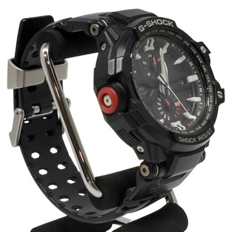 卡西歐 G-SHOCK GW-A1000-1A 模擬強韌太陽能電波天際座艙 GRAVITYMASTER 黑色 Kaizuka 商店-2