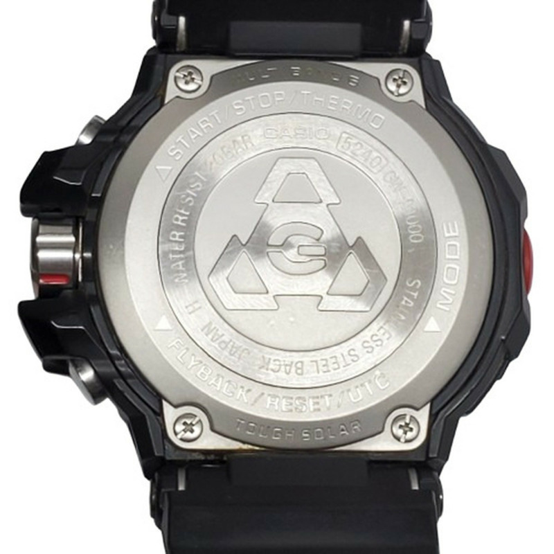 卡西歐 G-SHOCK GW-A1000-1A 模擬強韌太陽能電波天際座艙 GRAVITYMASTER 黑色 Kaizuka 商店-4