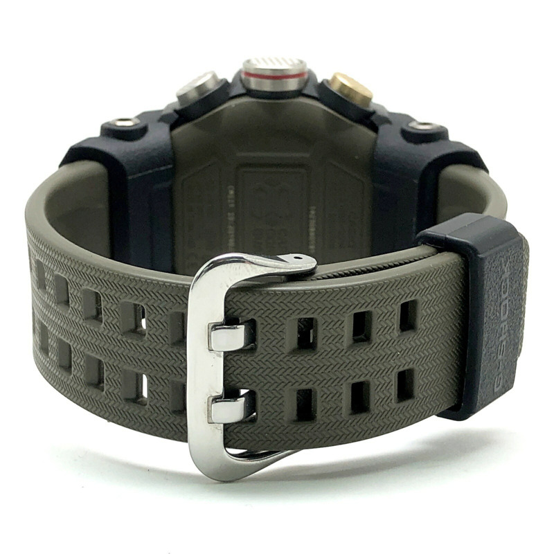 卡西歐 G-SHOCK 手錶 GG-B100-1A3 MUDMASTER 雙 LED 照明 四重感應器 碳纖維核心防護結構 行動連接 防泥 黑色 x 卡其色 Mikunigaoka 店-5