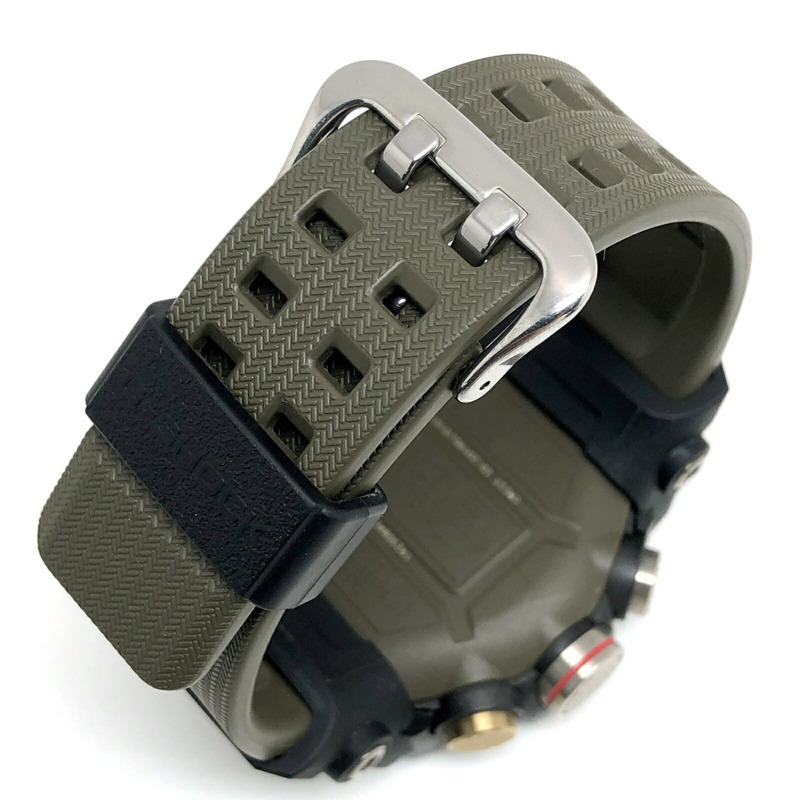 卡西歐 G-SHOCK 手錶 GG-B100-1A3 MUDMASTER 雙 LED 照明 四重感應器 碳纖維核心防護結構 行動連接 防泥 黑色 x 卡其色 Mikunigaoka 店-6