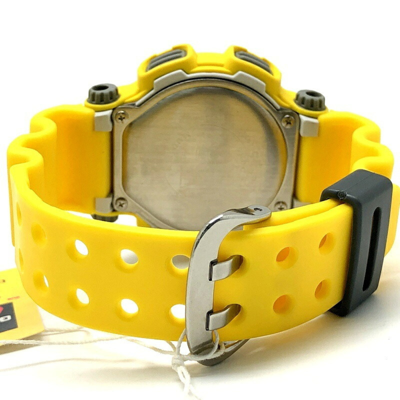 卡西歐 G-SHOCK 手錶 DW-8400Y-9T 泥人男士款 黃色 防泥防塵結構 1998 年 3 月發售 三國丘店-5
