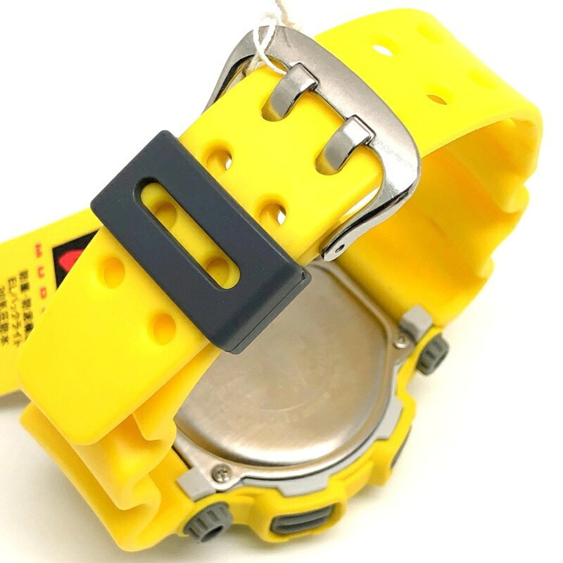 卡西歐 G-SHOCK 手錶 DW-8400Y-9T 泥人男士款 黃色 防泥防塵結構 1998 年 3 月發售 三國丘店-6