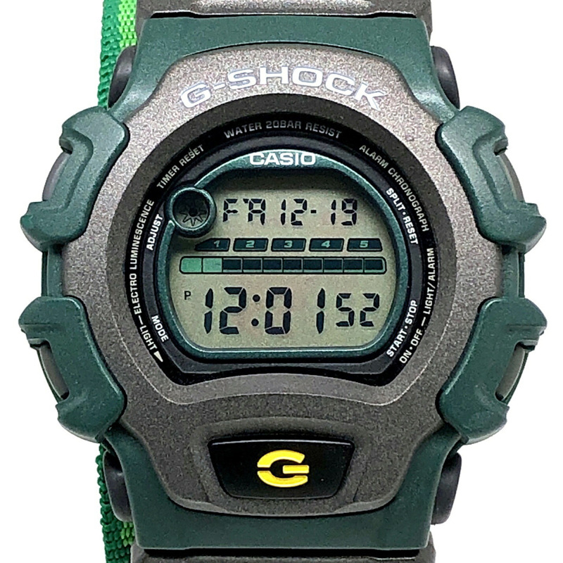 卡西歐 G-SHOCK 手錶 DW-004E-3BT ETHNO・G Folktale-mix Ethno G Inca Empire Puma EL 背光綠 1998 年 8 月在 Mikunigaoka 商店發售-0