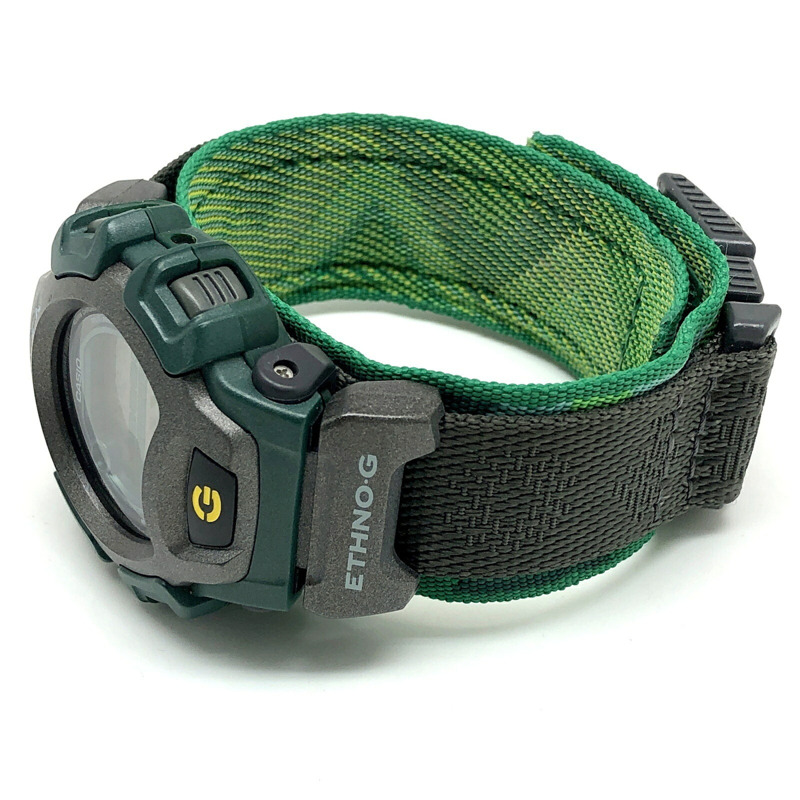 卡西歐 G-SHOCK 手錶 DW-004E-3BT ETHNO・G Folktale-mix Ethno G Inca Empire Puma EL 背光綠 1998 年 8 月在 Mikunigaoka 商店發售-4