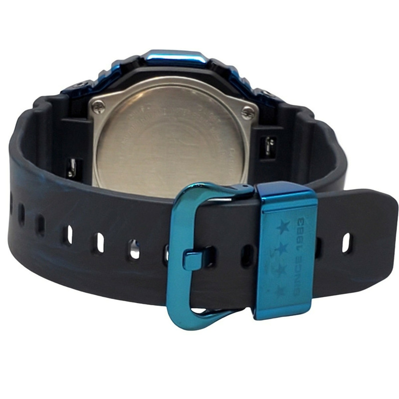 卡西歐 G-SHOCK 手錶 GM-2140GEM-2A 40週年紀念版 冒險家之石紀念款 卡西歐橡木八角形錶殼 金屬錶帶 藍色指針/數位雙顯 2023年1月發售 海塚店-4