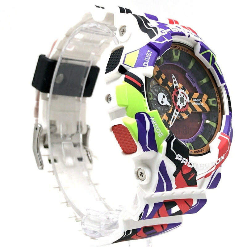 卡西歐 G-SHOCK 手錶 GA-110EVA30-7A 新世紀福音戰士30週年紀念版 新世紀福音戰士TV動畫週年紀念合作款 山下育人 初號機設計 2025年10月發售 三國丘店-1