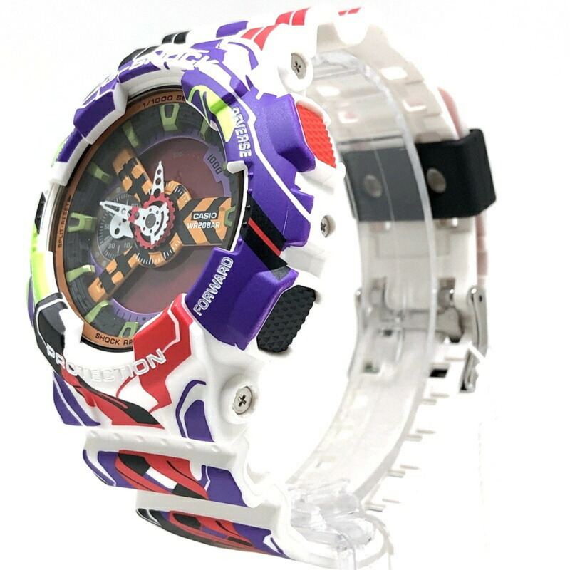 卡西歐 G-SHOCK 手錶 GA-110EVA30-7A 新世紀福音戰士30週年紀念版 新世紀福音戰士TV動畫週年紀念合作款 山下育人 初號機設計 2025年10月發售 三國丘店-2