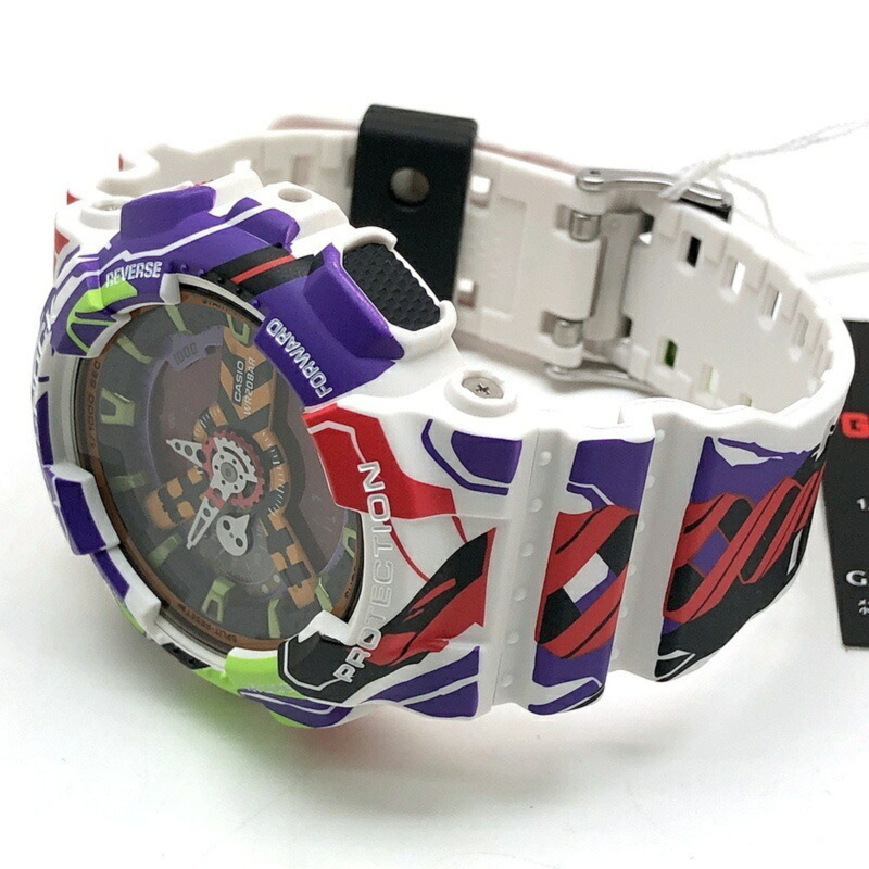 卡西歐 G-SHOCK 手錶 GA-110EVA30-7A 新世紀福音戰士30週年紀念版 新世紀福音戰士TV動畫週年紀念合作款 山下育人 初號機設計 2025年10月發售 三國丘店-4