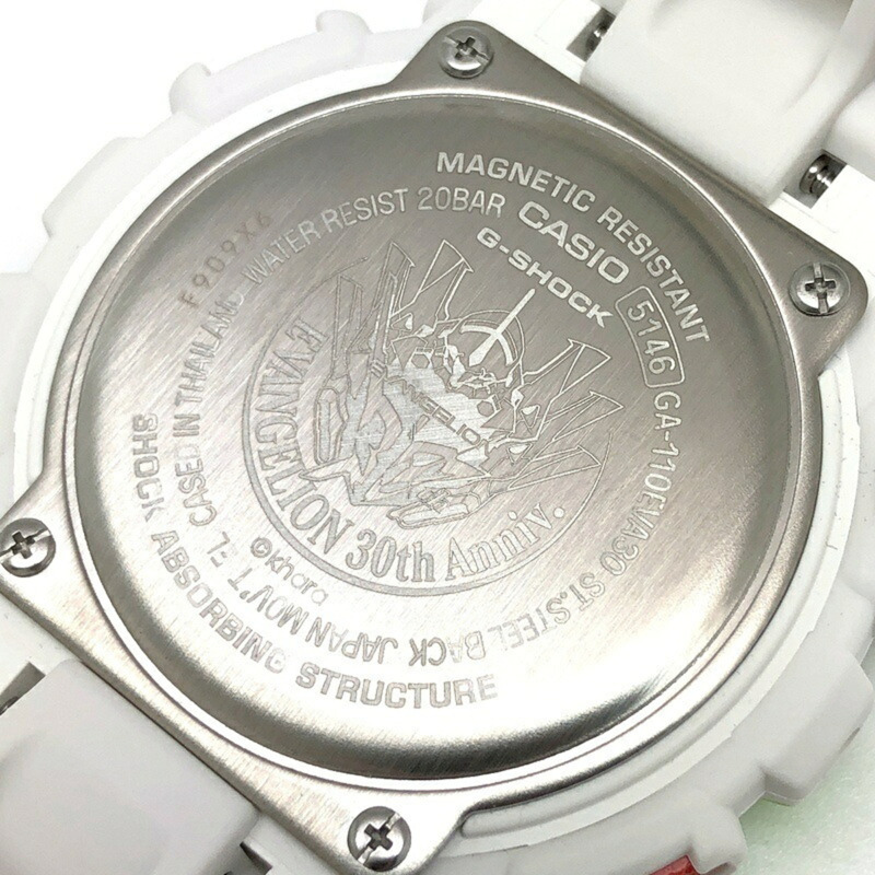 卡西歐 G-SHOCK 手錶 GA-110EVA30-7A 新世紀福音戰士30週年紀念版 新世紀福音戰士TV動畫週年紀念合作款 山下育人 初號機設計 2025年10月發售 三國丘店-7