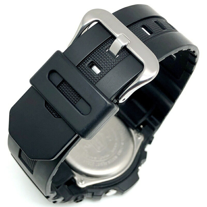 卡西歐 G-SHOCK 手錶 AWG-M100A-1A 電波太陽能強韌多頻段 6 LED 照明 緊湊型 黑色 金屬藍 2012 年 1 月發售 Mikunigaoka 商店-6