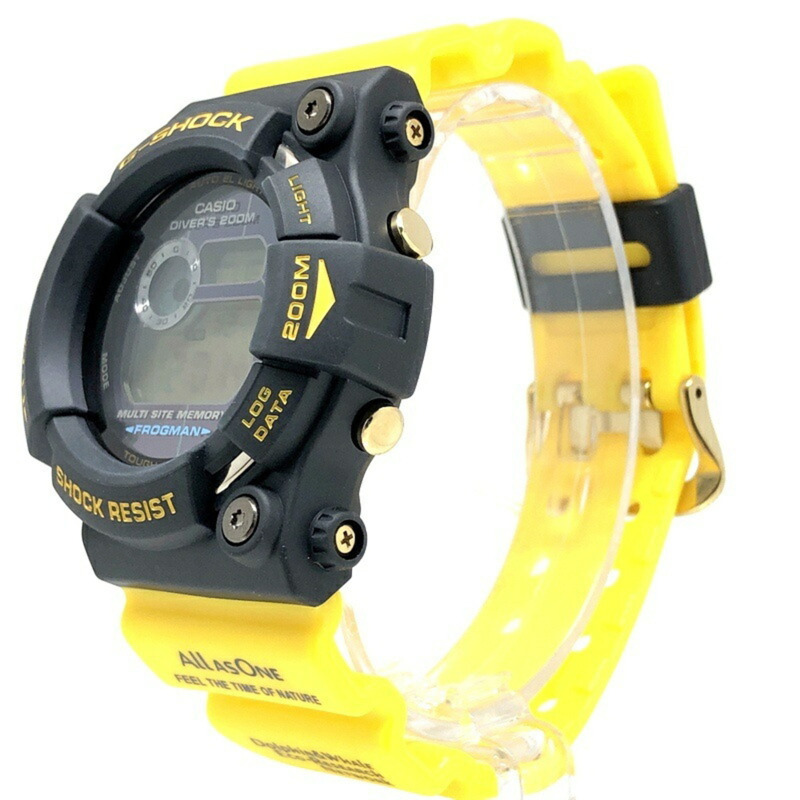 卡西歐 G-SHOCK GW-204K-9 蛙人 Irukuji 2004 太陽能動力 FROGMAN 國際 Irukakuji 黑黃雙色數位錶盤 Mikunigaoka 店-2