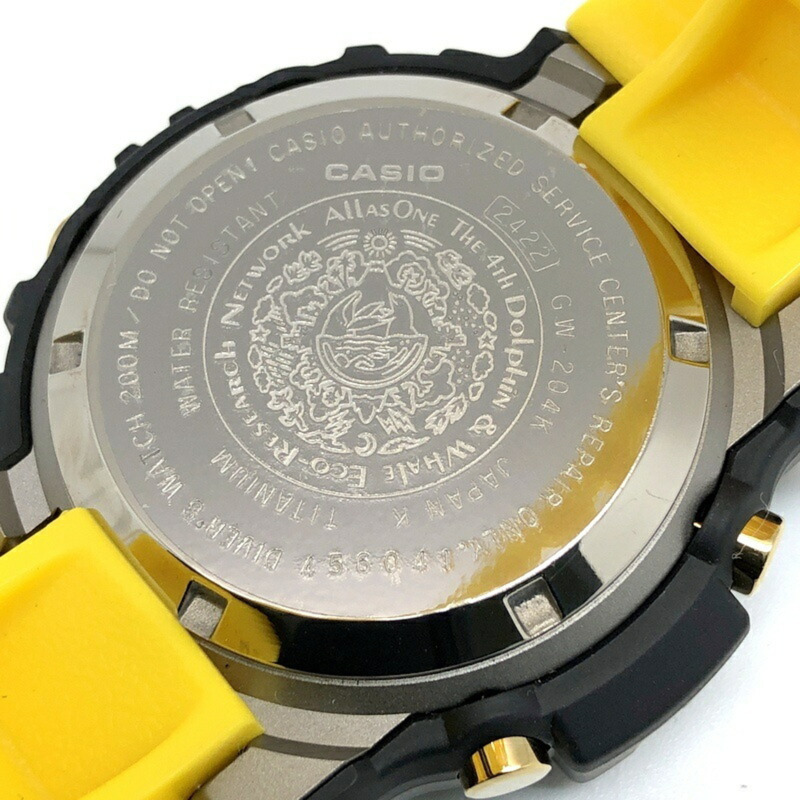 卡西歐 G-SHOCK GW-204K-9 蛙人 Irukuji 2004 太陽能動力 FROGMAN 國際 Irukakuji 黑黃雙色數位錶盤 Mikunigaoka 店-7