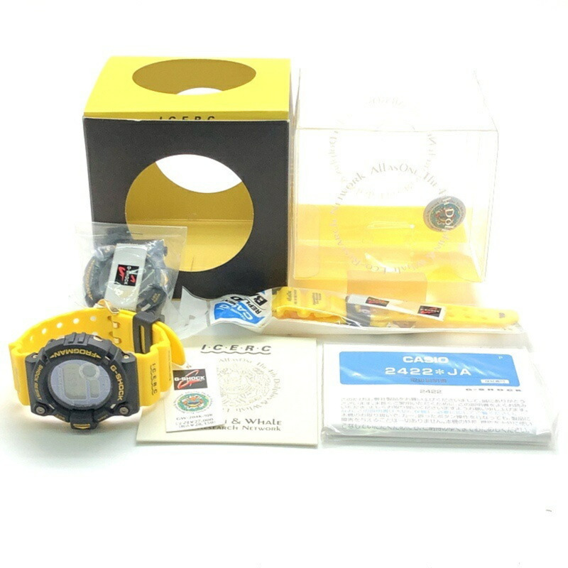 卡西歐 G-SHOCK GW-204K-9 蛙人 Irukuji 2004 太陽能動力 FROGMAN 國際 Irukakuji 黑黃雙色數位錶盤 Mikunigaoka 店-9
