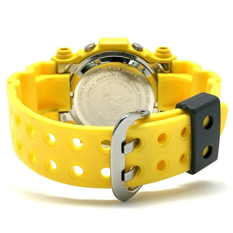 卡西歐 G-SHOCK 手錶 DW-8250Y-9T 蛙人系列 黃色款 蛙人系列 黃色款 不鏽鋼錶殼 潛水蛙 EL 錶盤 1998年3月發售 三國丘店-5