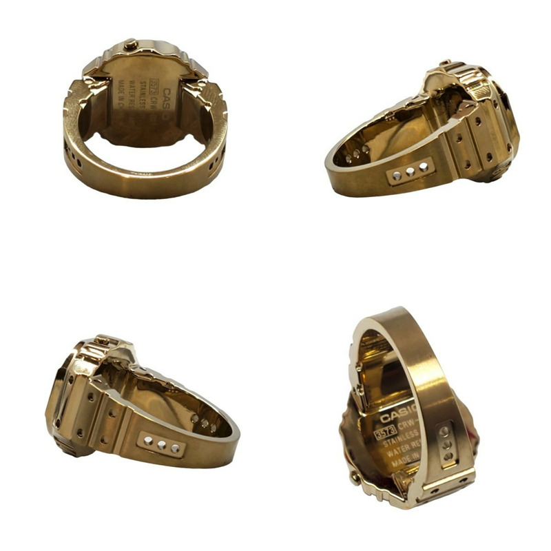 卡西歐50週年紀念戒指表 CRW-001-1JR 戒指表 Kaizuka 專賣店-4