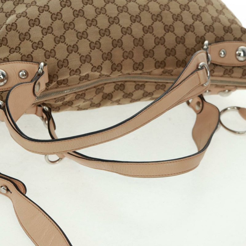 【日本直送】GUCCI GG帆布托特包 2way 米色/銀色 232949 正品 ep12524-6