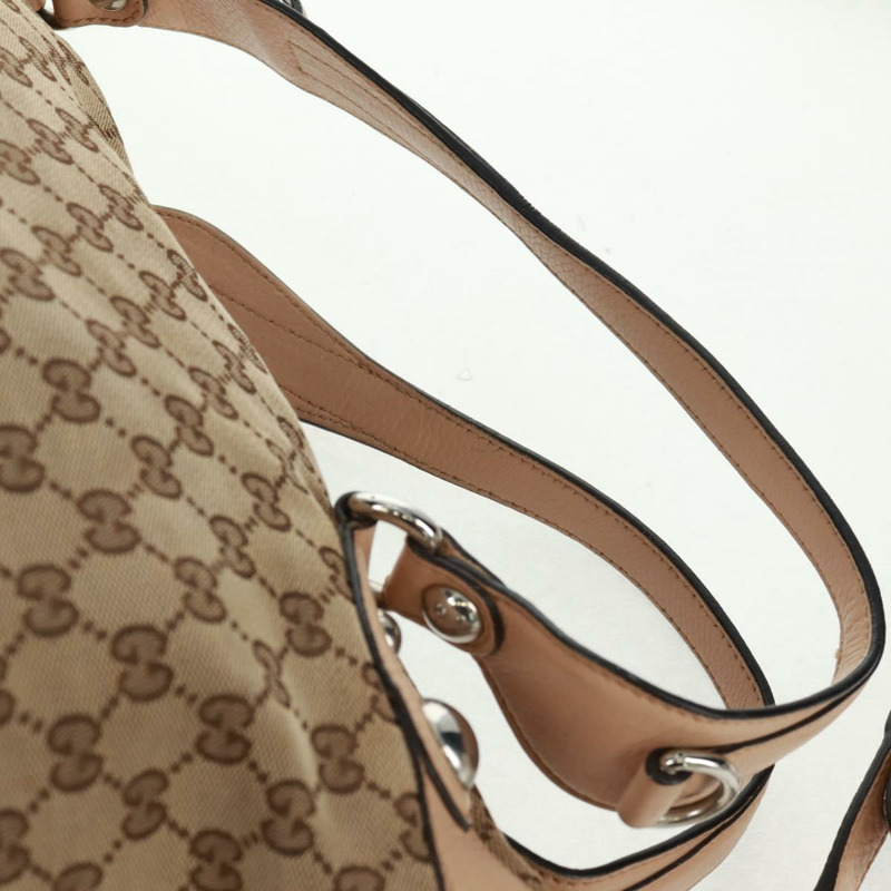 【日本直送】GUCCI GG帆布托特包 2way 米色/銀色 232949 正品 ep12524-13