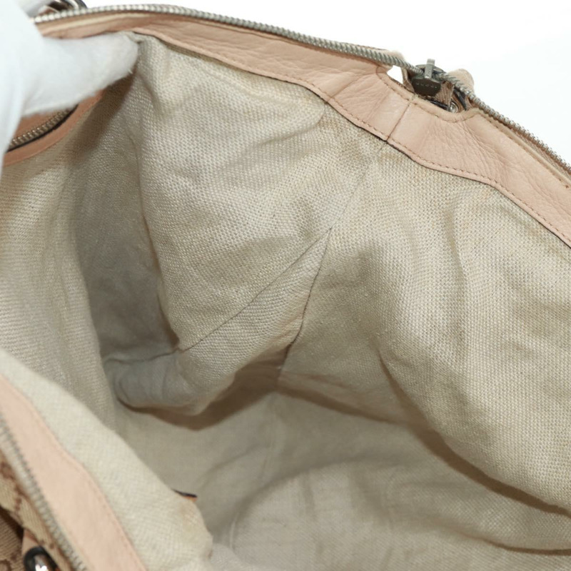 【日本直送】GUCCI GG帆布托特包 2way 米色/銀色 232949 正品 ep12524-21