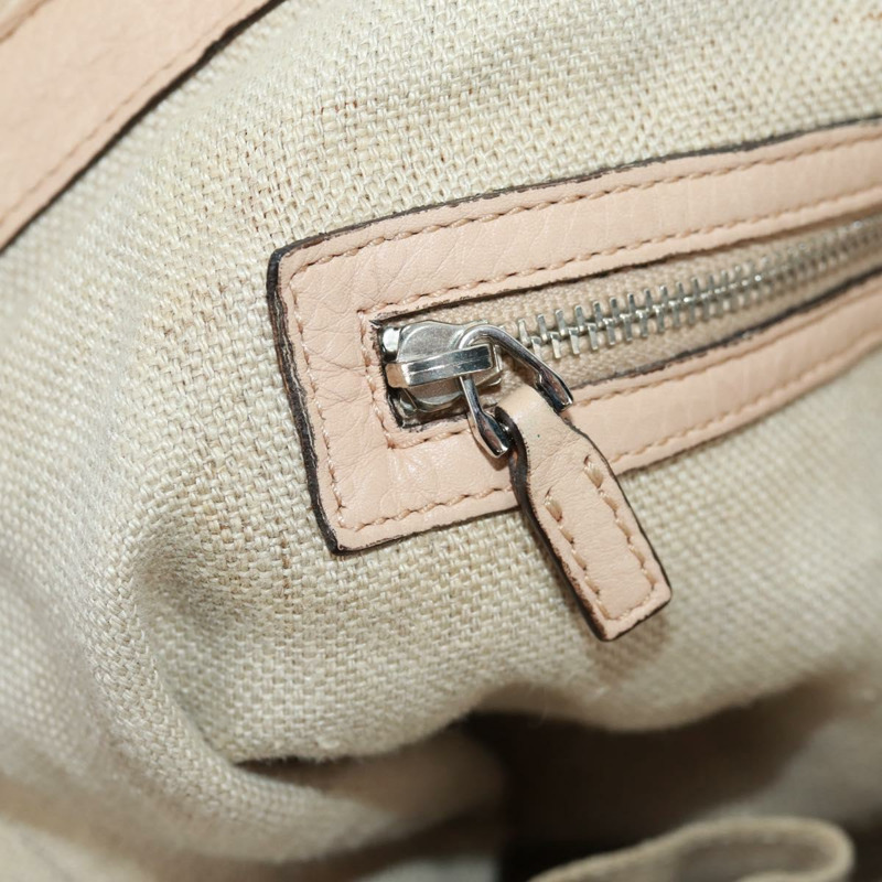 【日本直送】GUCCI GG帆布托特包 2way 米色/銀色 232949 正品 ep12524-23