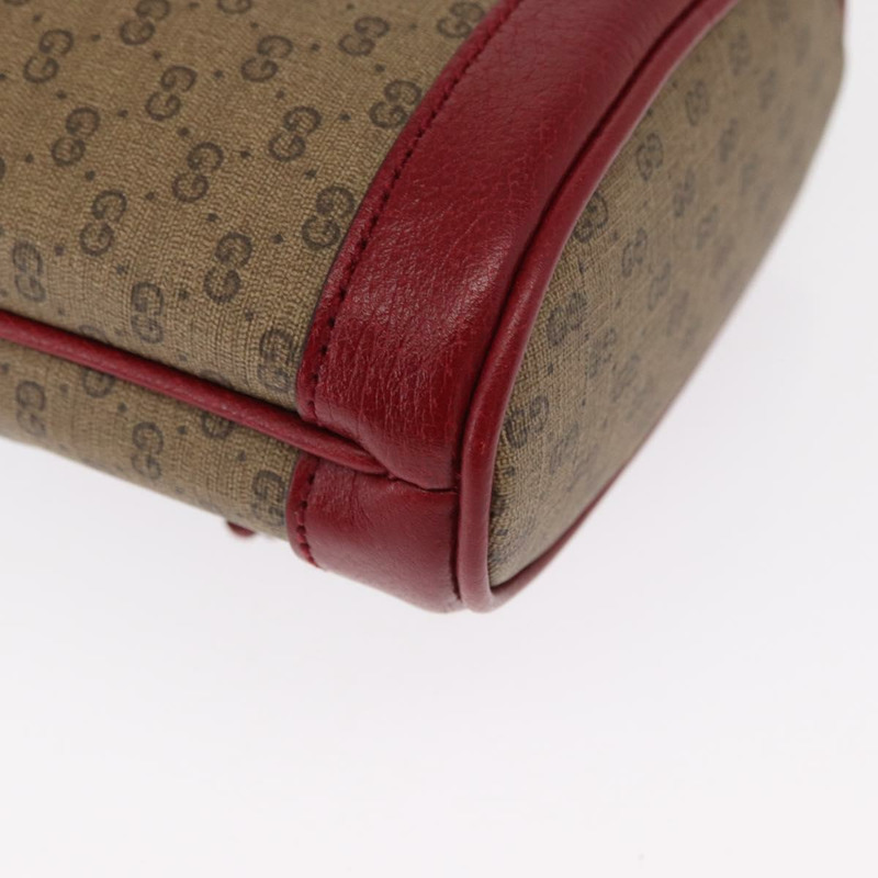 【日本直送】GUCCI Micro GG Supreme哆啦A夢肩包 PVC 米色 金色 647801 正品 161141SM-14